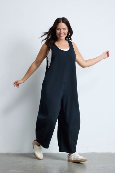 LUOKK Morgane Büyük Beden Askılı Tulum