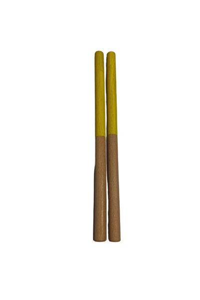 RAF Store Ahşap Ritim Çubuğu 1 Çift 30 Cm SARI