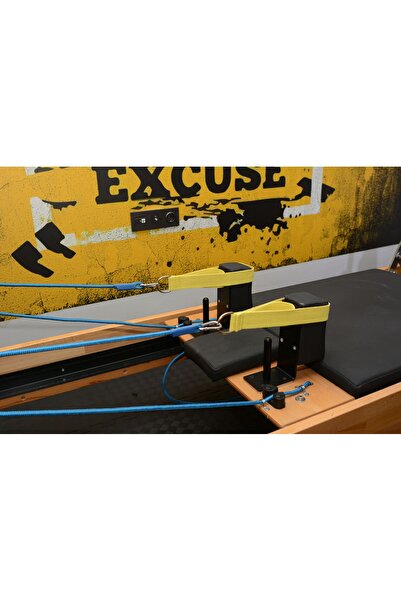 Drop Pilates Reformer Pilates Double Straps ( Ikili ) Elcik Sarı