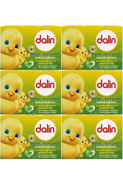 Dalin 100Gr Avocado Baby Soap - Set of 6