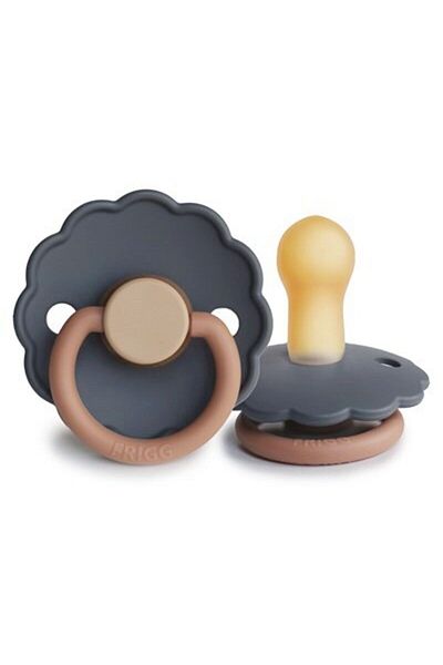 Frigg Aurora Daisy Rubber Pacifier - 6-18 Months