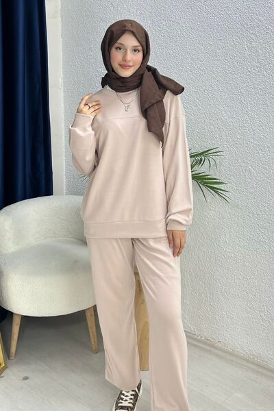 lurex moda Parça Detaylı Takım