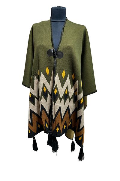mim eşarp Akmoda - Thick Winter Knitwear Long Poncho