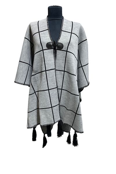 mim eşarp Akmoda - Thick Winter Knitwear Long Poncho