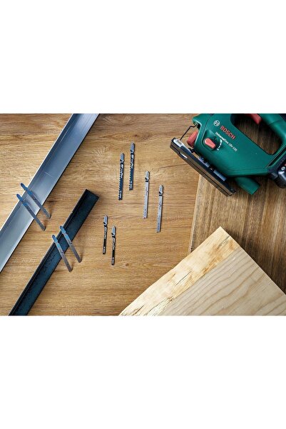 Bosch Ahşap ve Metal için Karışık 10 Parça Dekupaj Testere Seti