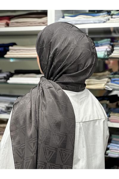PİRAMİT Aura Logo Pattern Shawl