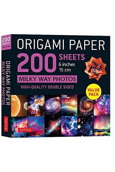 Ingram Origami Paper 200 Sheets Milky Way Photos 6 Inches 15 Cm