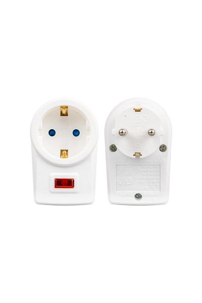 VEA Axe Tools 250 Volt 16 Ampere Current - Single Socket Protected Kpf 545220359