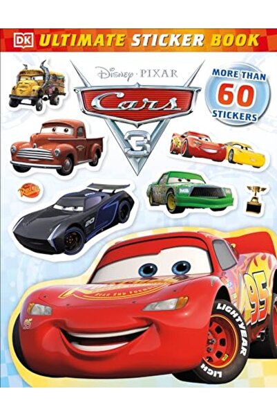 Penguin Random House كتاب ملصقات ديزني بيكسار كارز 3