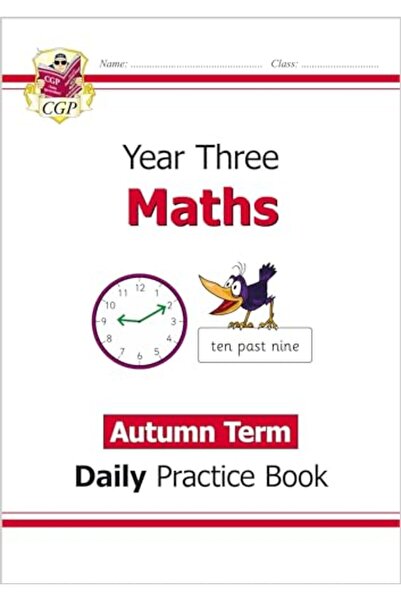 Coordination Group Publications Ltd CGP كتاب التدريب اليومي لمادة الرياضيات للصف الثاني الابتدائي الفصل الدراسي الخريفي للسنة الثالثة