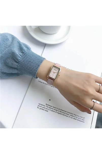 Toz Vintage Aventra Pembe Vintage Retro Saat