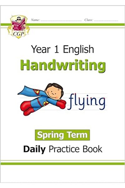 Coordination Group Publications Ltd CGP كتاب تدريبات خط اليد اليومي الجديد لل...