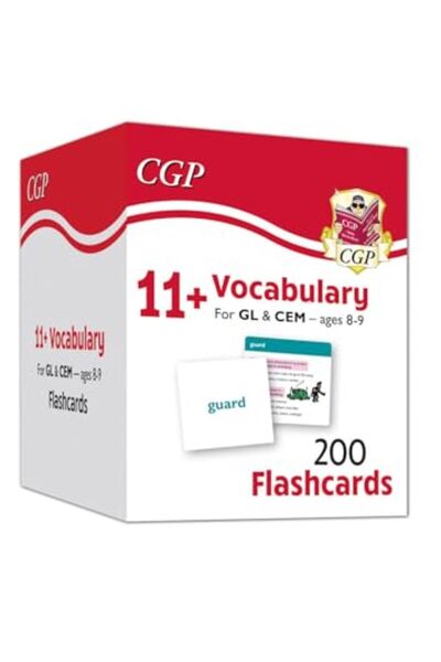 Coordination Group Publications Ltd CGP New 11 Vocabulary Flashcards Ages 89