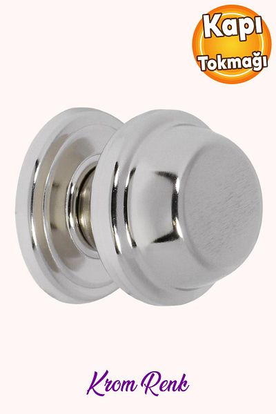 Badem10 Efe Buton de ușă Mâner de ușă Mâner de ușă Metal Nichel Satin
