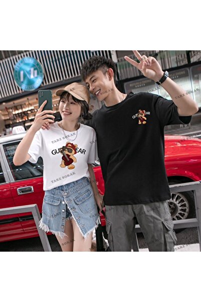 Tarzsokak New Season Tir Harajuku Style Couple Lover Couple Ρούχα - 2 Τεμάχια