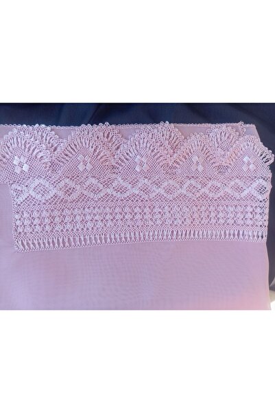 NUMİSTORE İğne oyası Arnavut oyması pudra rengi namaz örtüsü