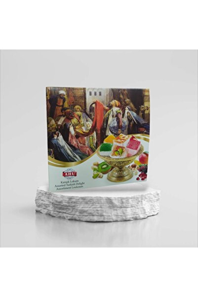 Karışık Meyveli Antep Fıstıklı ve Fındıklı Lokum - 250 gr