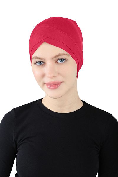 Ecardin Red Comfortable Crossbody Bonnet - St 060