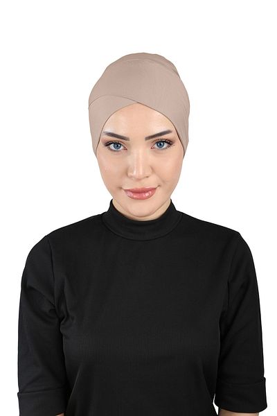 Ecardin Καπάκι κεφαλής Dark Mink Sports Laced Cross - St 048