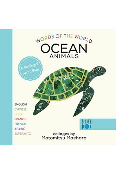 Ingram Ocean Animals Multilingual Board Book Words Of The World