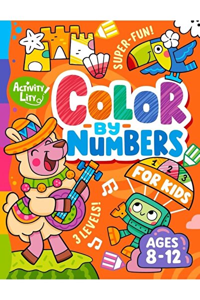Ingram Color By Numbers For Kids Ages 812