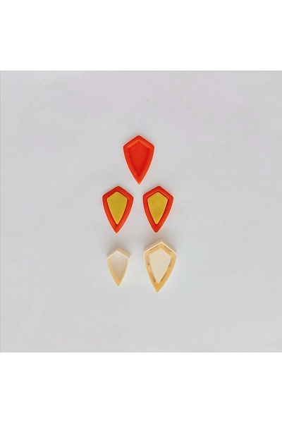 flament aşk Polymer Clay and Cake Ornament Mold - Jewelry Cutting Molds