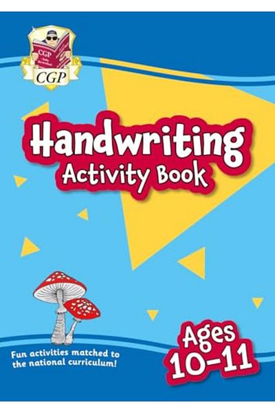 Coordination Group Publications Ltd CGP كتاب أنشطة خط اليد الجديد للأعمار من 10 إلى 11 سنة 6