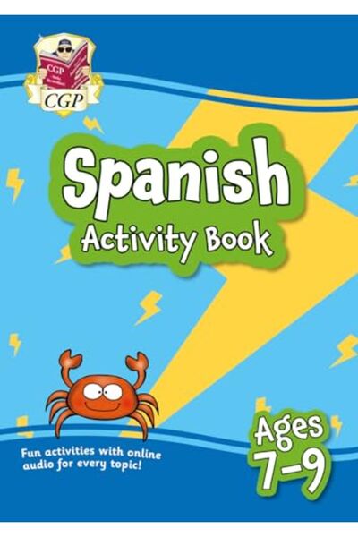 Coordination Group Publications Ltd CGP كتاب أنشطة إسباني جديد للأطفال بعمر 7...