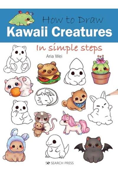 Search Press كيفية رسم مخلوقات كاواي بخطوات بسيطة