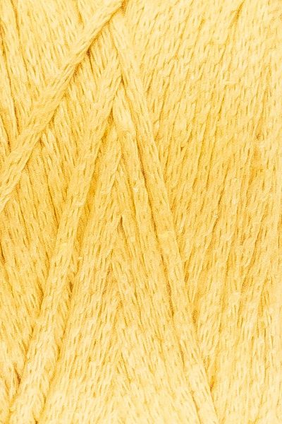 Yüncü Nihat Yellow 200Gr 200m - Cotton Macrame Bag with Chain and Charger Detail