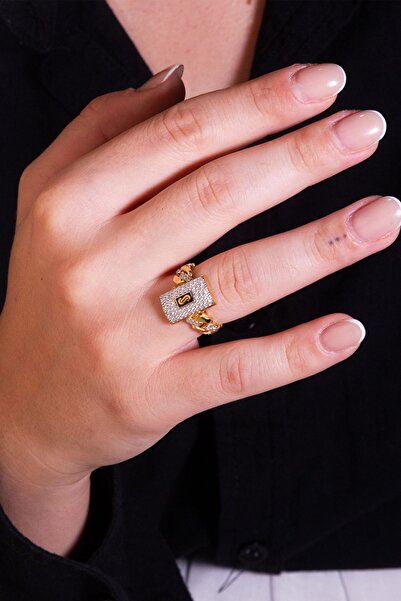 Adil İdil Kuyumculuk 14 Ayar Taşlı Yüzük