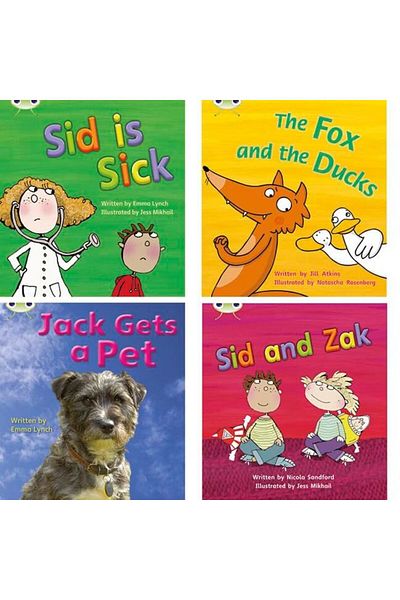 Pearson Learn To Read At Home With Phonics Bug Pack 3 Pack Of 4 Reading Books With 3 Fiction And 1 Nonfic