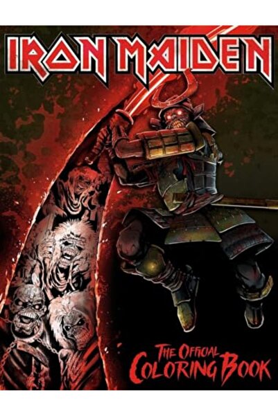 Simon Schuster كتاب التلوين الرسمي لفرقة آيرون مايدن