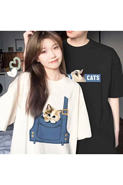 Tarzsokak Noul sezon Tir Harajuku Style Couple Lover Couple - 2 piese