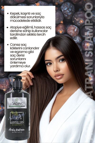 Loading Professional Ardıç Katranı Şampuan Sorunlu Saç Derisi 500ml