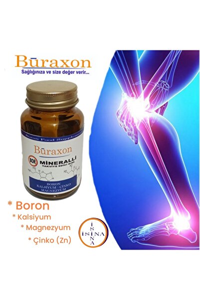 Buraxon Bor gıda takviyesi Vitamin Tablet boron supplement