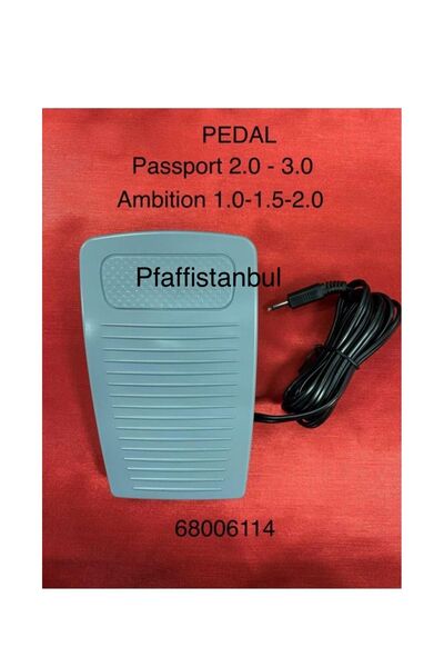 Pfaff Pedal -68006114- Passport 2.0 - 3.0 & Ambition 1.0 - 1.5 - 2.0