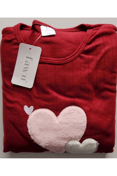 FAWN Plus Size Interlock Mother Pajamas Set 3207