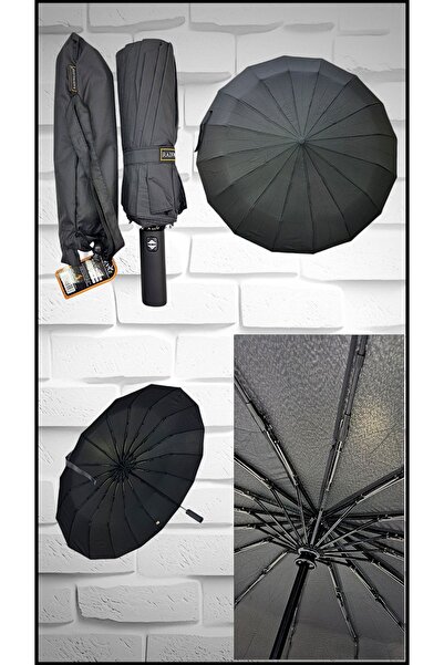 Rainwalker 16 Telli Rüzgarda Kırılmayan Full Otomatik Şemsiye