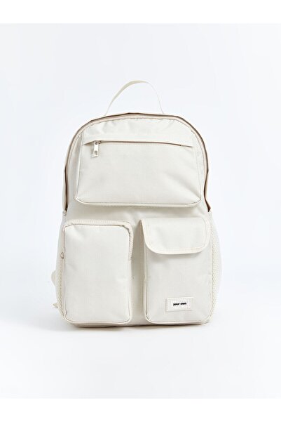 LC Waikiki LCW ACCESSORIES Çok Bölmeli Sırt Çantası 40x30x14 cm