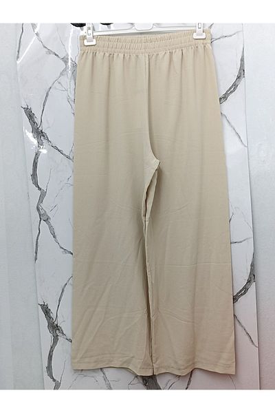 Puane Pantaloni de damă de mărime mare cu talie înaltă și elastic - Potrivire confortabilă 18197