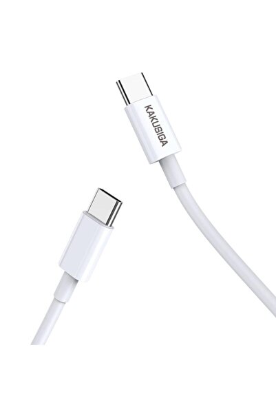 KAKUSİGA Kakusiga 100w Çok Hızlı Type-c To Type-c Kısa Şarj Kablosu