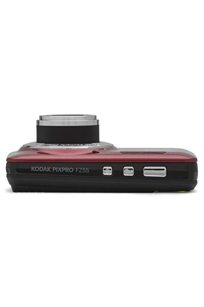 Kodak Friendly Zoom FZ55/5x Yakınlaştırma Dijital Fotoğraf Makinesi-Kırmızı