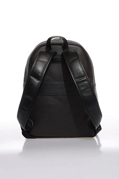 woodhub 01PC001167 Унисекс раница за лаптоп/компютър от веган кожа, КАФЯВА