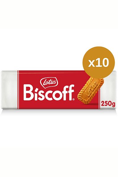 Lotus Biscoff Caramelized Biscuit Cookies 250g x10