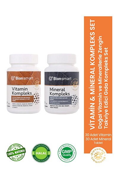 Bionsmart Vitamin & Mineral Kompleks Set