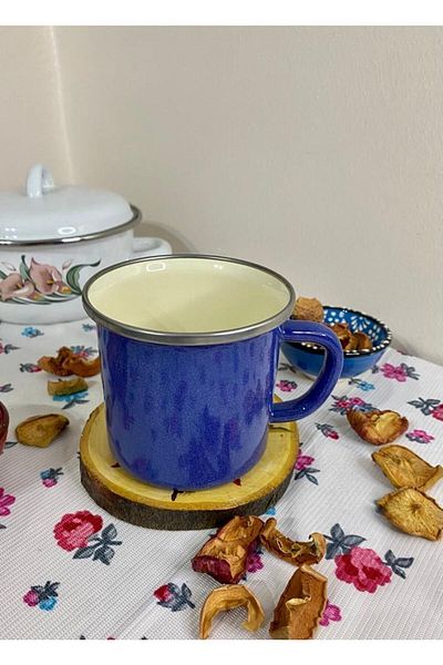 emaye market Enamel Glass / Mug / Camping Glass / Coffee Cup 9 Cm