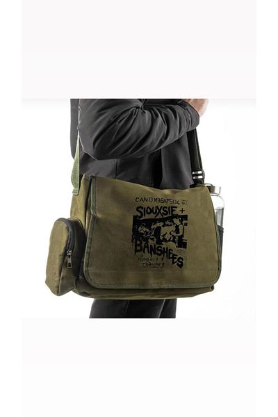 DEEFWEAR Τσάντα Siouxsie Unisex - Ρυθμιζόμενη ζώνη και τσέπες με φερμουάρ