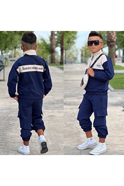 Kuzeyi Butik بدلة رياضية للأولاد من مدرسة الحضانة حقيبة - احصل عليها بمقاس أك...