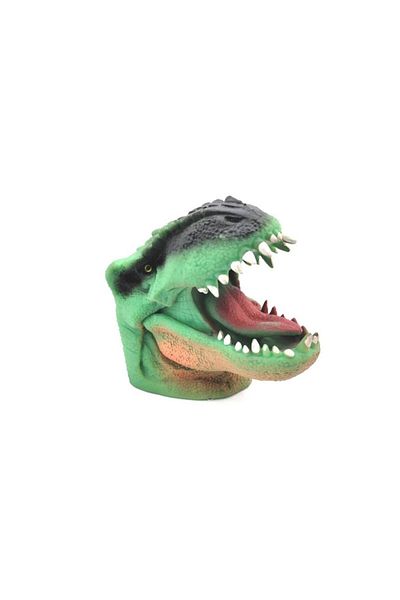 Top Model Topmodel Dino World Handpuppet، N/a أخضر بني